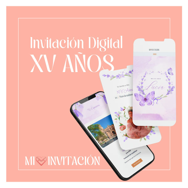 Invitaciones Digitales para XV Años - Mi Invitación